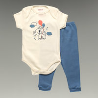 Conjunto Body/Culote Sem Pé Dog - 6004638