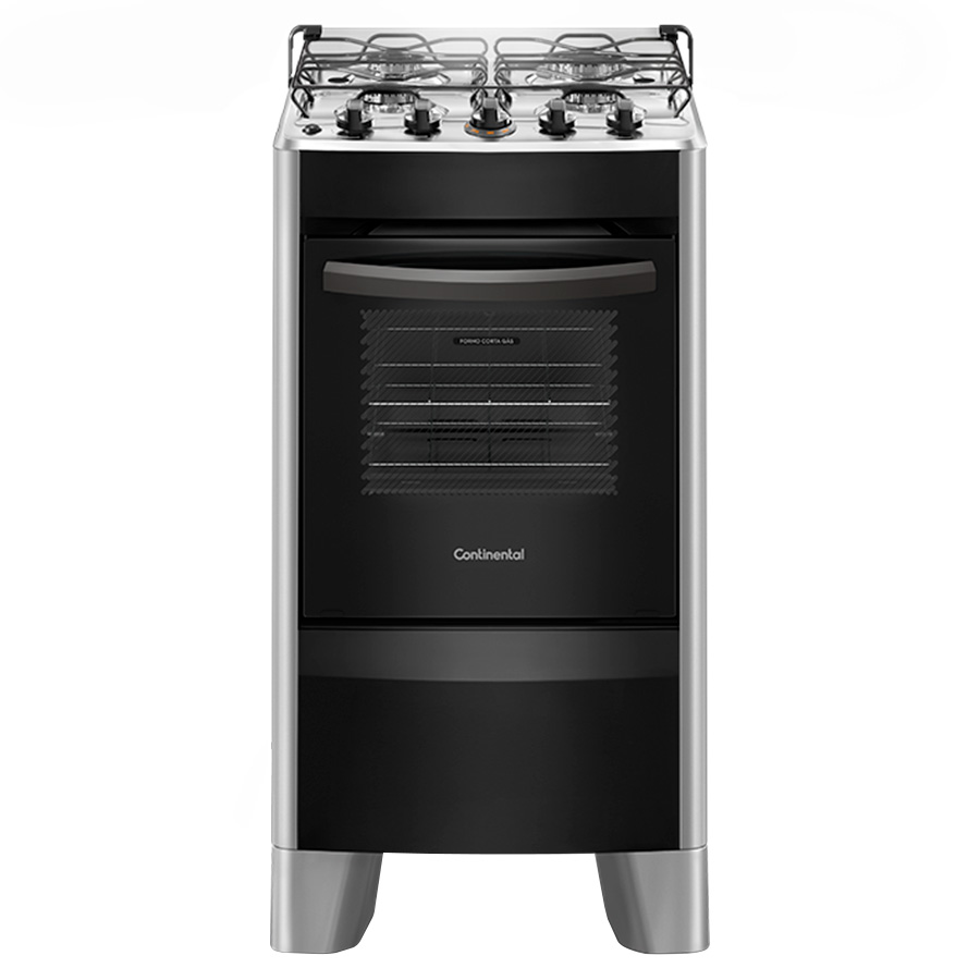 21501x cocina longvie 4 hornallas. acero inoxidable digital-eurodesign |  Fussion Aire y Fuego