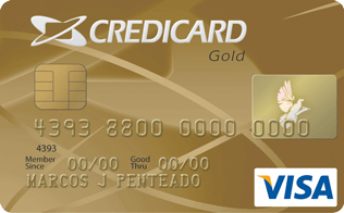 Cartão de Crédito Credicard Visa Gold