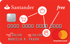 Cartão de Crédito Santander Free MasterCard®