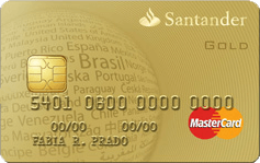Cartão Santander MasterCard® Gold