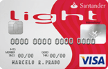 Cartão de Crédito Santander Light Visa