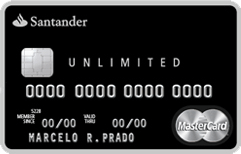 Cartão de Crédito Santander Unlimited MasterCard Black
