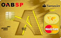Cartão de Crédito Santander OAB - SP MasterCard
