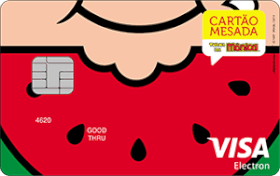 Cartão Brasil Pré-Pagos Mesada Magali Visa Internacional
