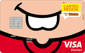 Cartão Brasil Pré-Pagos Mesada Mônica Visa Internacional