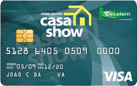Cartão Casa Show Visa