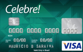 Cartão de Crédito Celebre