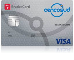 Cartão de Crédito Cencosud Visa Internacional