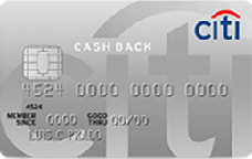 Cartão de Crédito Citi Cash Back Platinum Visa