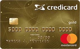Cartão de Crédito Credicard MasterCard Gold