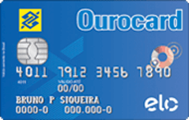 Cartão de crédito Ourocard Banco do Brasil Elo Básico