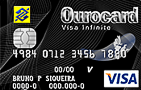 Cartão de Crédito Ourocard Banco do Brasil Visa Infinite
