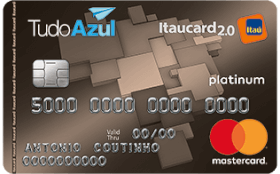 Cartão de Crédito TudoAzul Itaucard 2.0 Platinum MasterCard