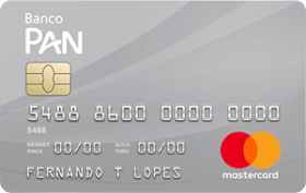 Cartão PAN MasterCard Platinum