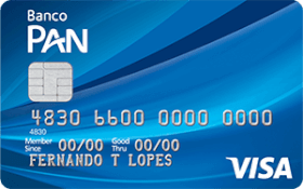 Cartão PAN Visa Internacional