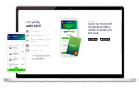 Abrir uma conta Santander nunca foi tão fácil. Você faz 