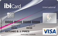 Cartão de Crédito ibiCard MasterCard Internacional