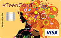 Cartão Pré-Pago Agillitas Teen Hippie Visa