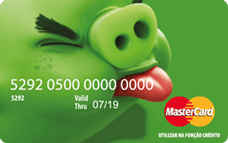 Cartão Pré-Pago AcessoCard Angry Birds Pig MasterCard® Internacional