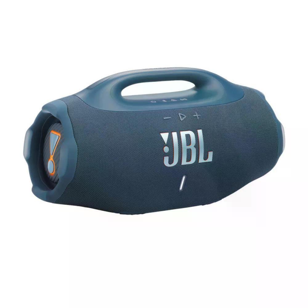 Caixa de Som JBL Porttil Boombox 4 Bluetooth 210W IP68  Azul