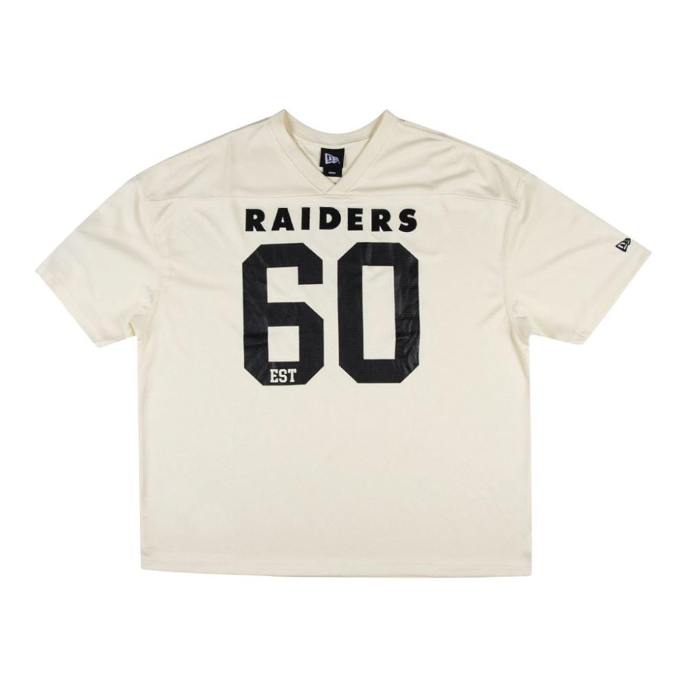 Camiseta New Era Oversize Las Vegas Riders Off White