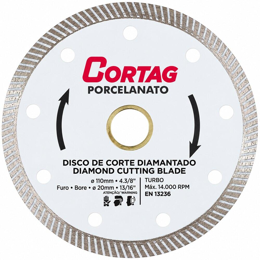 Disco Corte Piso Diamantado Cortag, 110 mm