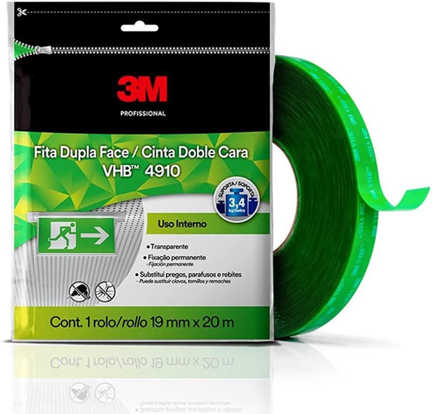 Fita dupla-face VHB4910 19X20m - 3M