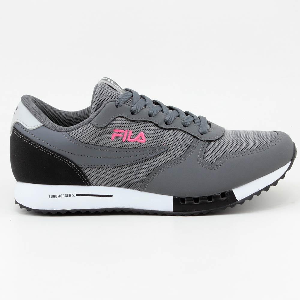 Tênis Fila Euro Jogger Cinza