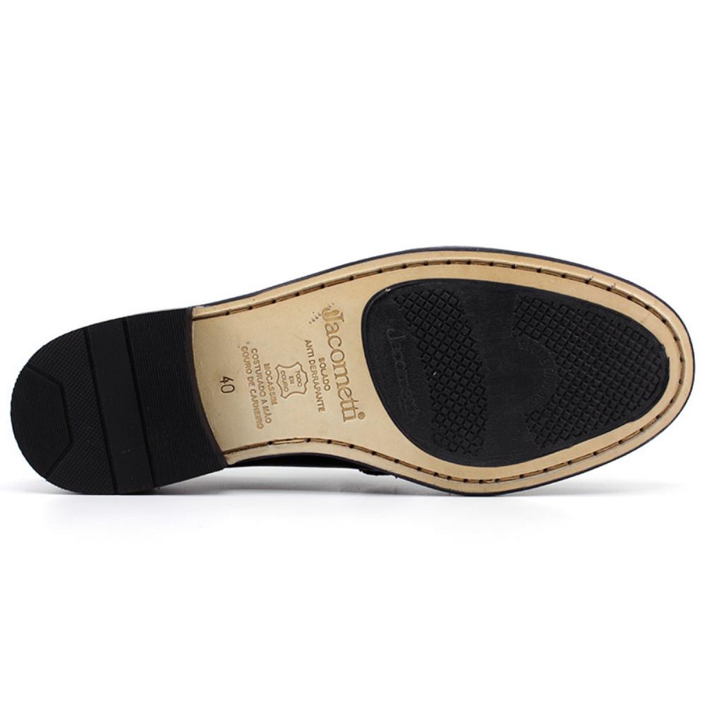 Sapato Masculino Jacometti 001 Preto Preto - Compre online Pixolé Calçados  e Acessórios