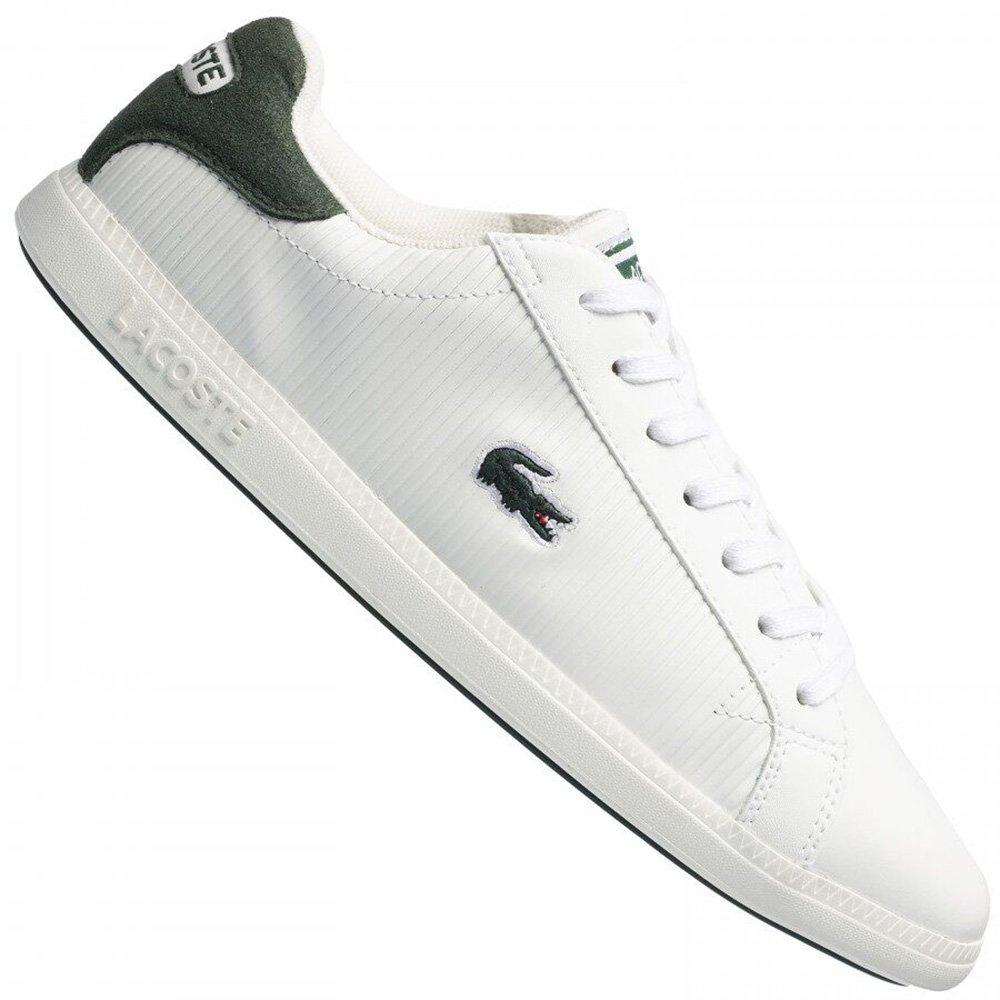 Tênis Outlet Tenis Lacoste Graduate Branco Tenis Lacoste Graduate