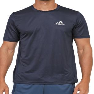 adidas AEROREADY Designed To Move Sport T-Shirt - Blue | adidas UK