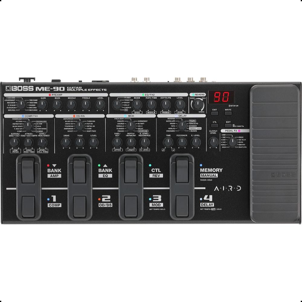 BOSS ME-90 | Pedaleira multiefeitos para guitarra