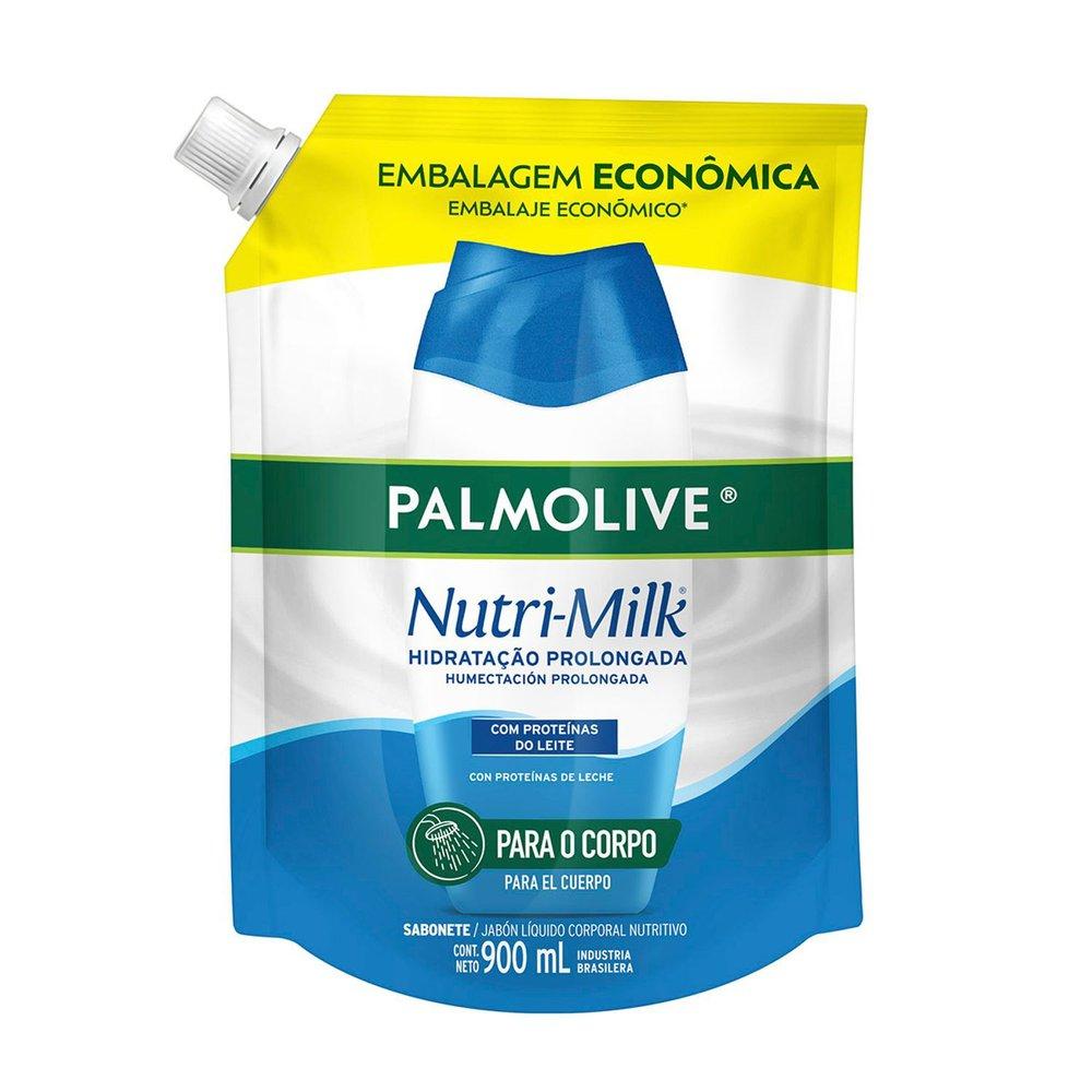 Refil Sabonete Líquido Palmolive Nutrimilk Hidratação 900ml Embalagem Econômica