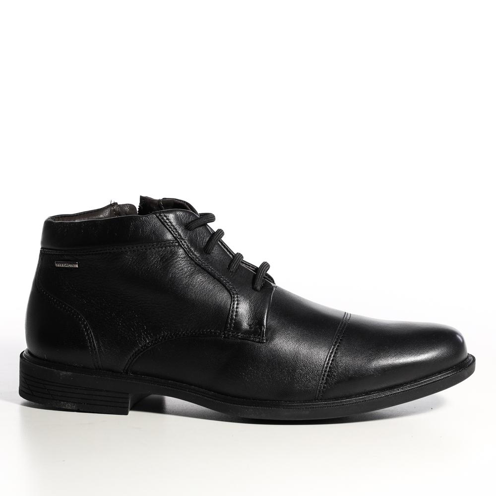 Sapato Social Cano Alto Ferracini Ian Preto em Promoção | Ofertas na  Americanas