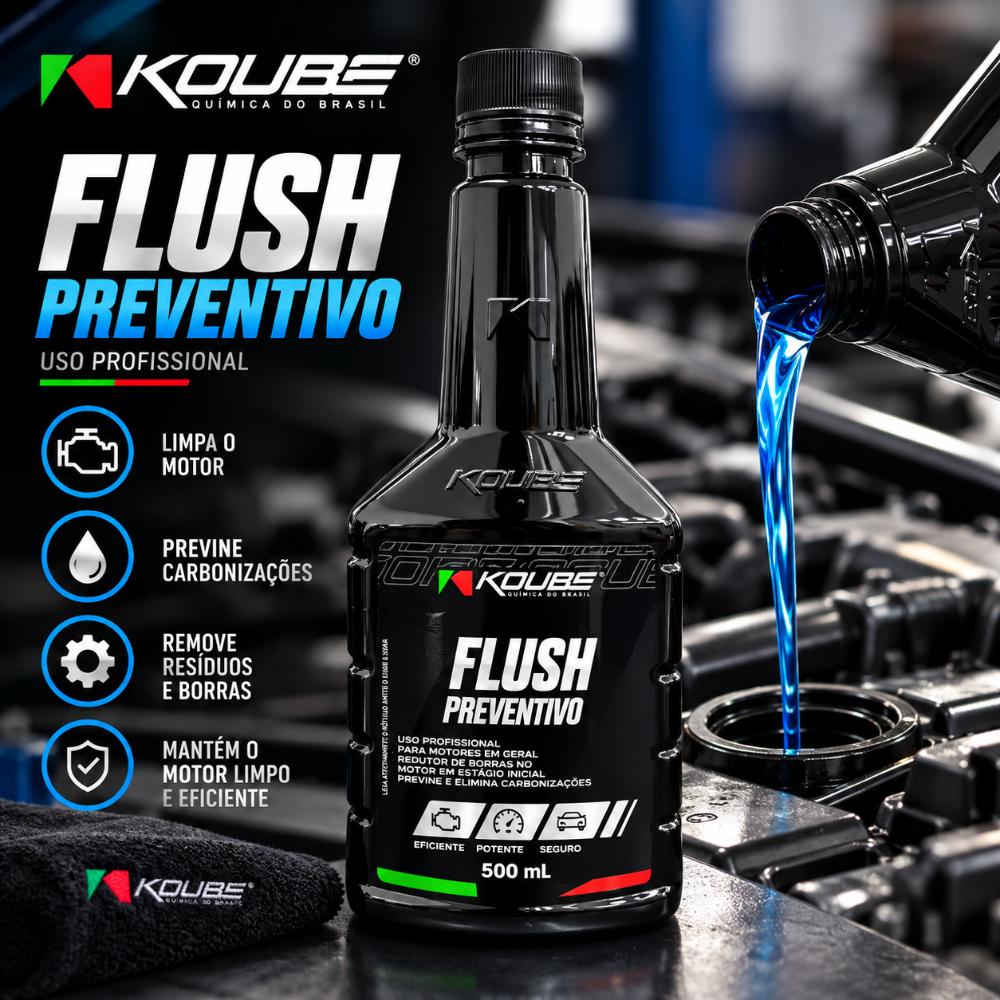 Motor Flush Preventivo - Koube - 500ML