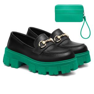 Mocassim Valentina K Tratorado Feminino