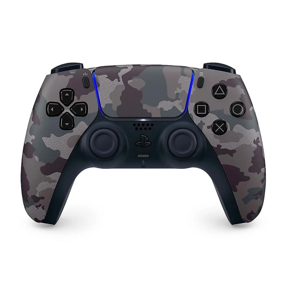 Controle PS5 e para PC sem Fio DualSense Sony Camuflado Cinza