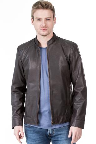 Jaqueta de Couro Javali Slim