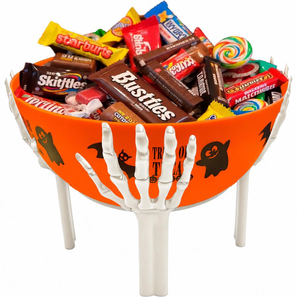 Decoração Halloween Porta Doce Grande pra Balas e Doces