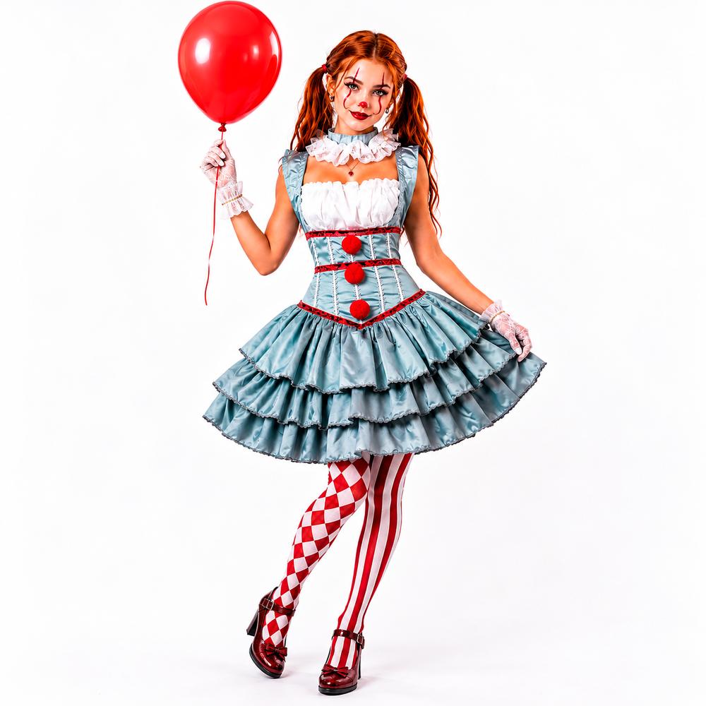 Fantasia It a Coisa Infantil Luxo de Halloween