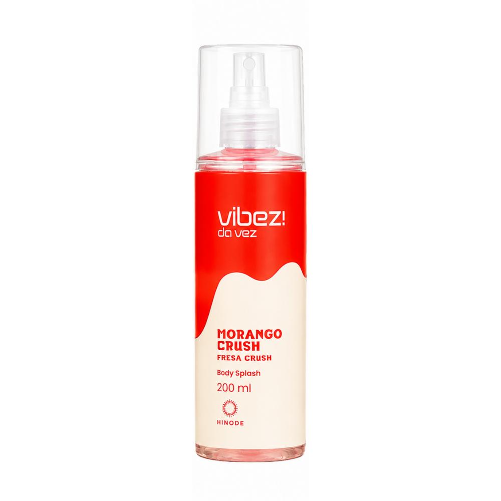 Body Splash Morango Crush Vibez da Vez Hinode 200ml
