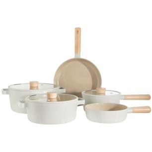 Jogo de Panelas Neoflam Revestimento Cerâmico Fika 5 Pç