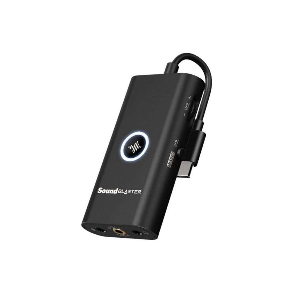 Placa de Som Creative Labs Sound Blaster G3 - USB Portátil - 70SB183000000