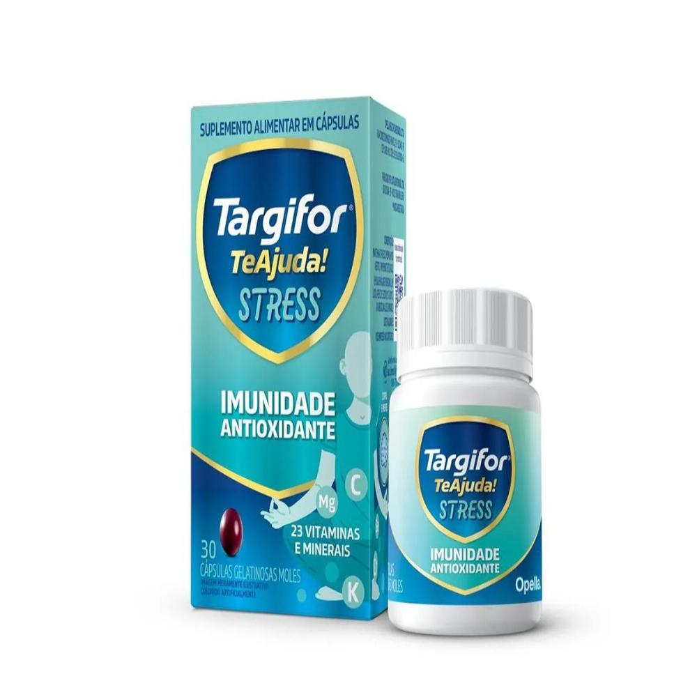 Targifor te ajuda stress vitamina 30 cápsulas