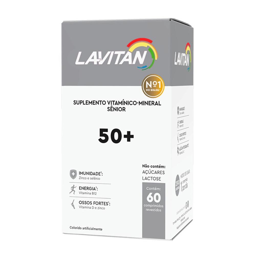 Suplemento Alimentar Lavitan 50+ 60 Comprimidos Revestidos