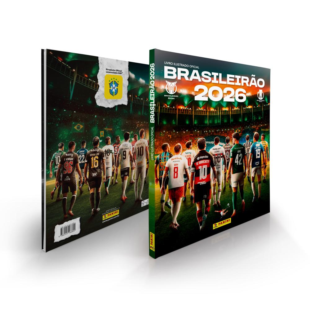 Brasileirão 2026 - Álbum Capa Dura