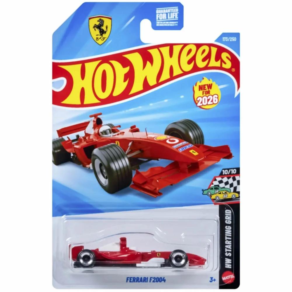 Ferrari F2004 Formula One F1 Hot Wheels - Mattel C4982-JJH51