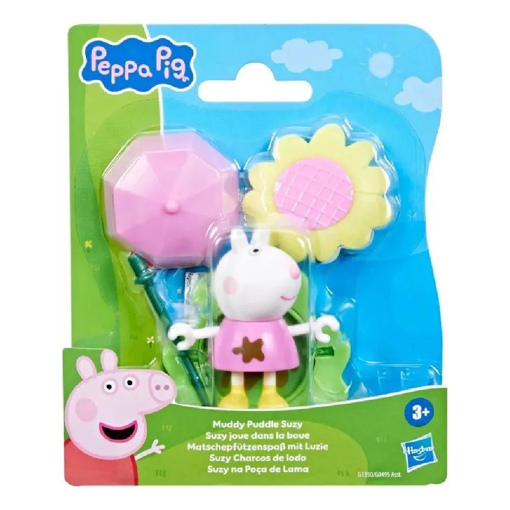 Boneca Peppa Pig Peppa na Poça de Lama