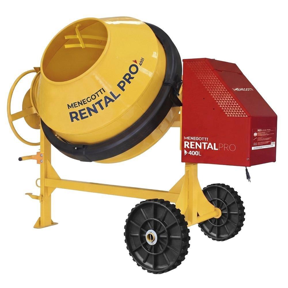 Betoneira 400L 4 Polos 2CV 60Hz 220V Rental Pro com Kit de Segurança MENEGOTTI-40011003